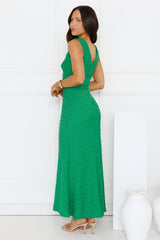 Diamond Delights Maxi Dress Green