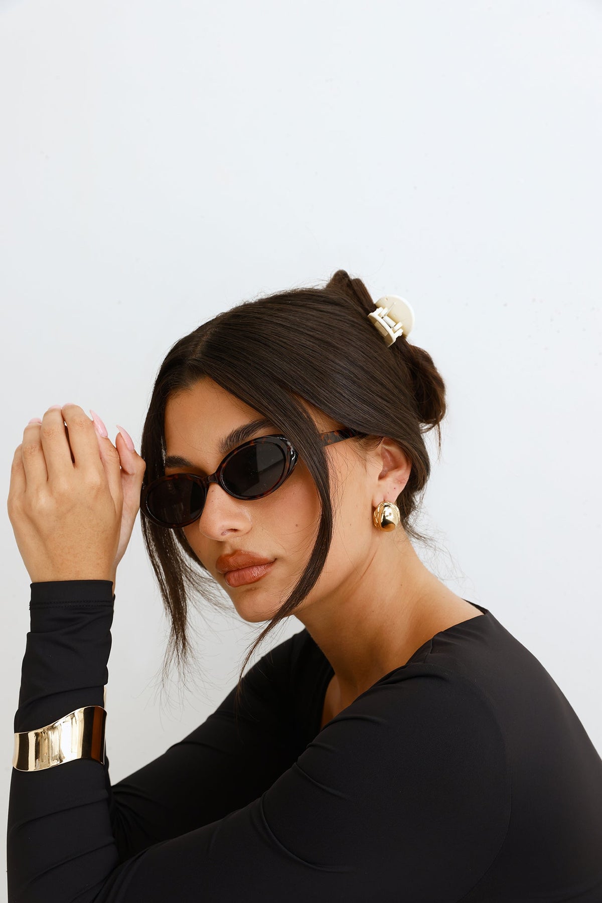 Icon Edit Cuff Bracelet Gold