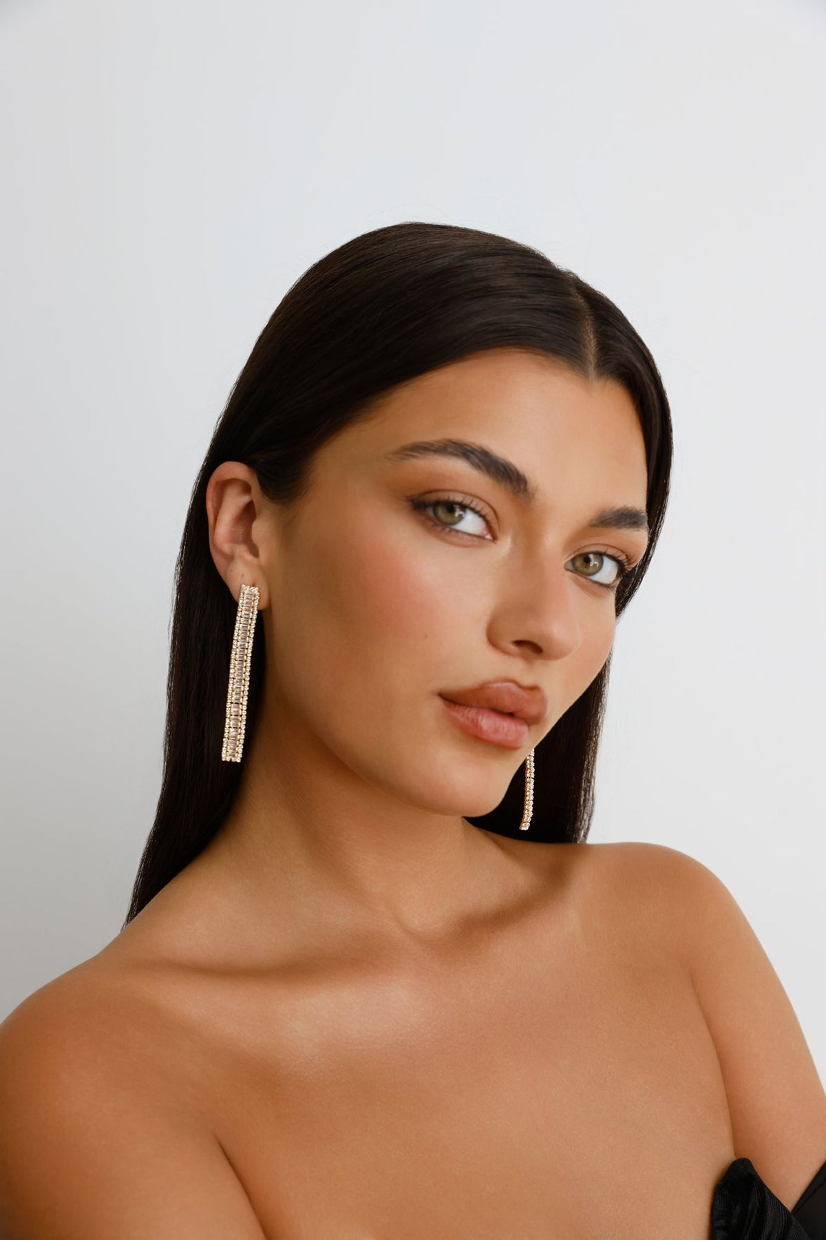 Homecoming Queen Earrings Gold