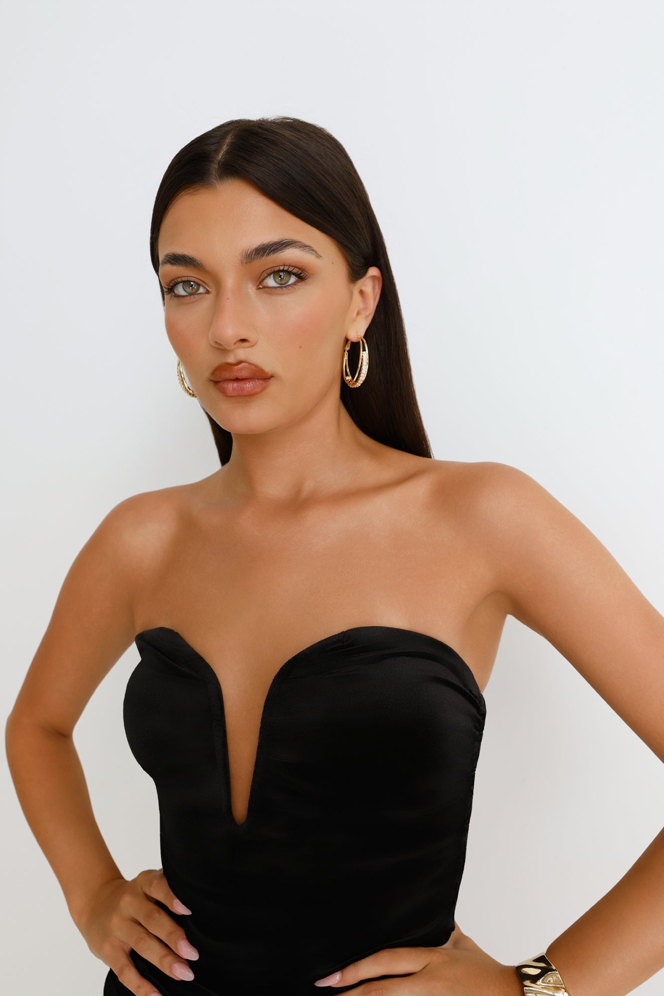 Glitter Glow Earrings Gold