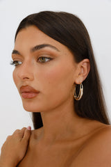 Glitter Glow Earrings Gold
