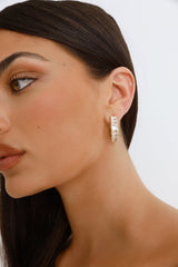 High Society Earrings Gold