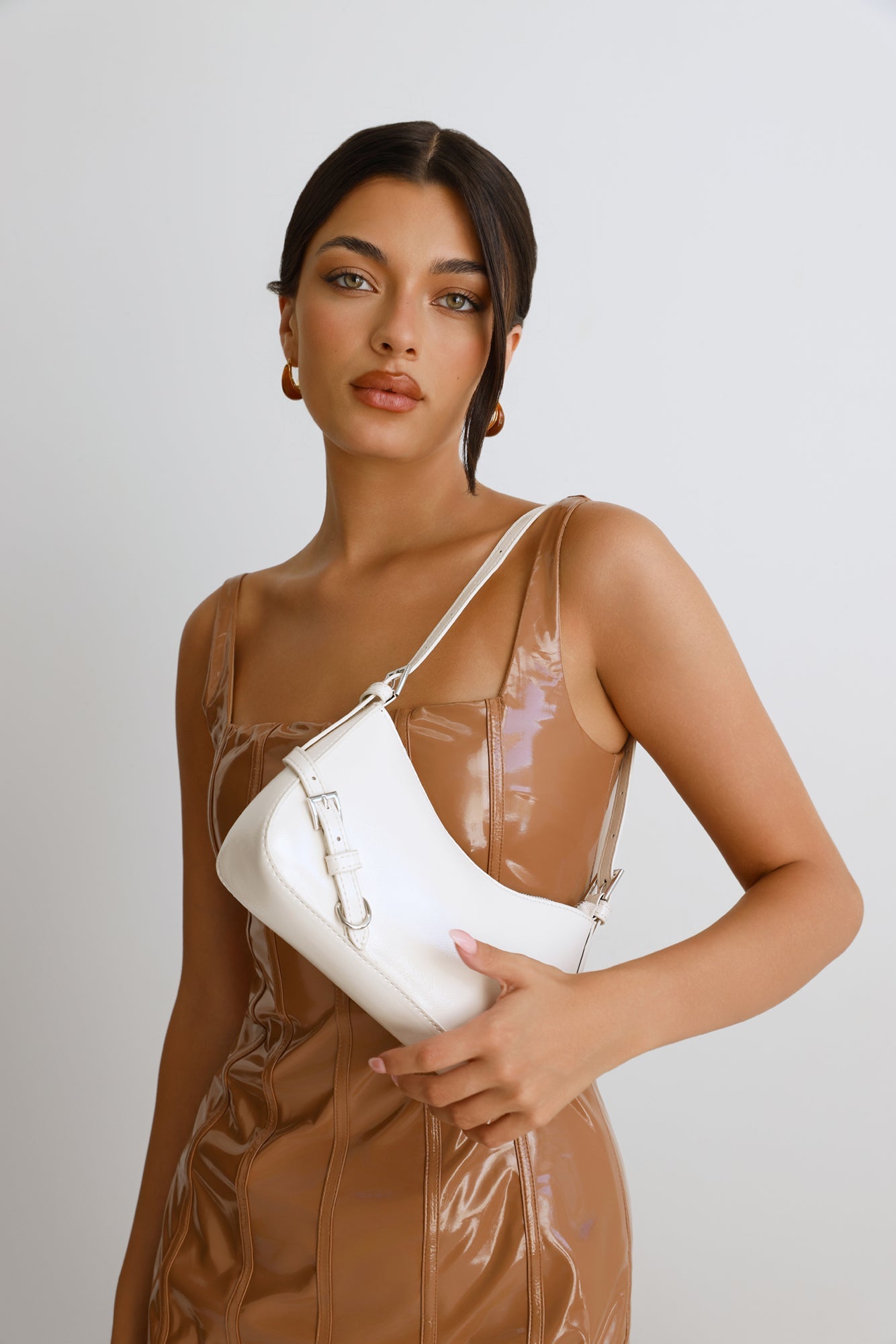 Fashionably Late Bag White