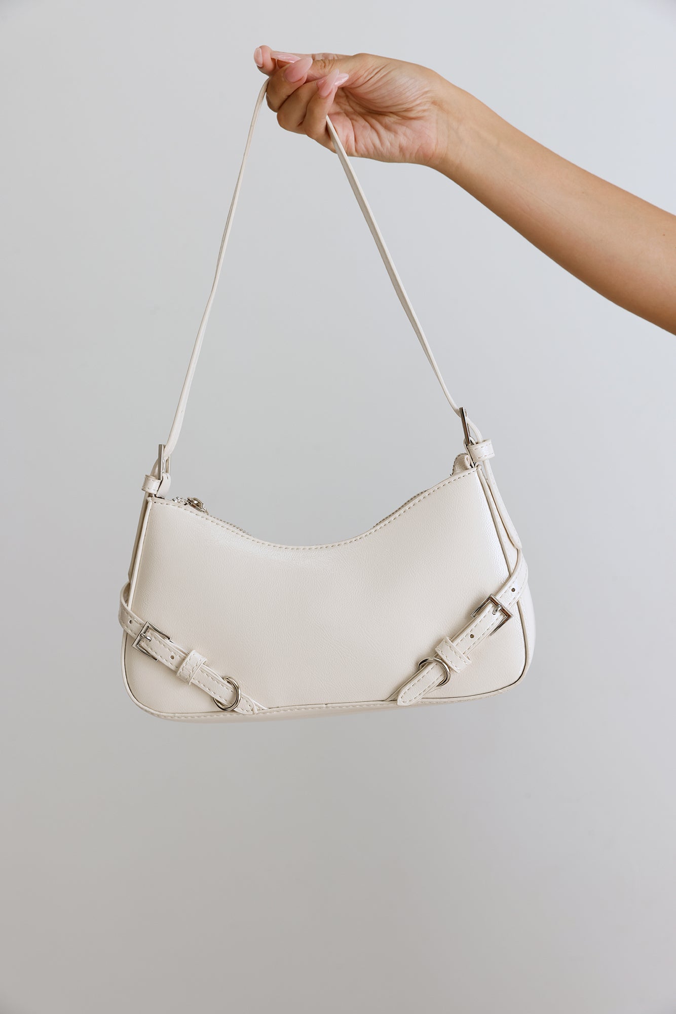 Fashionably Late Bag White