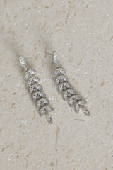 925 Silver Ice Queen Earrings Silver