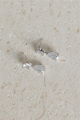 925 Silver Radiant Glitz Earrings Silver