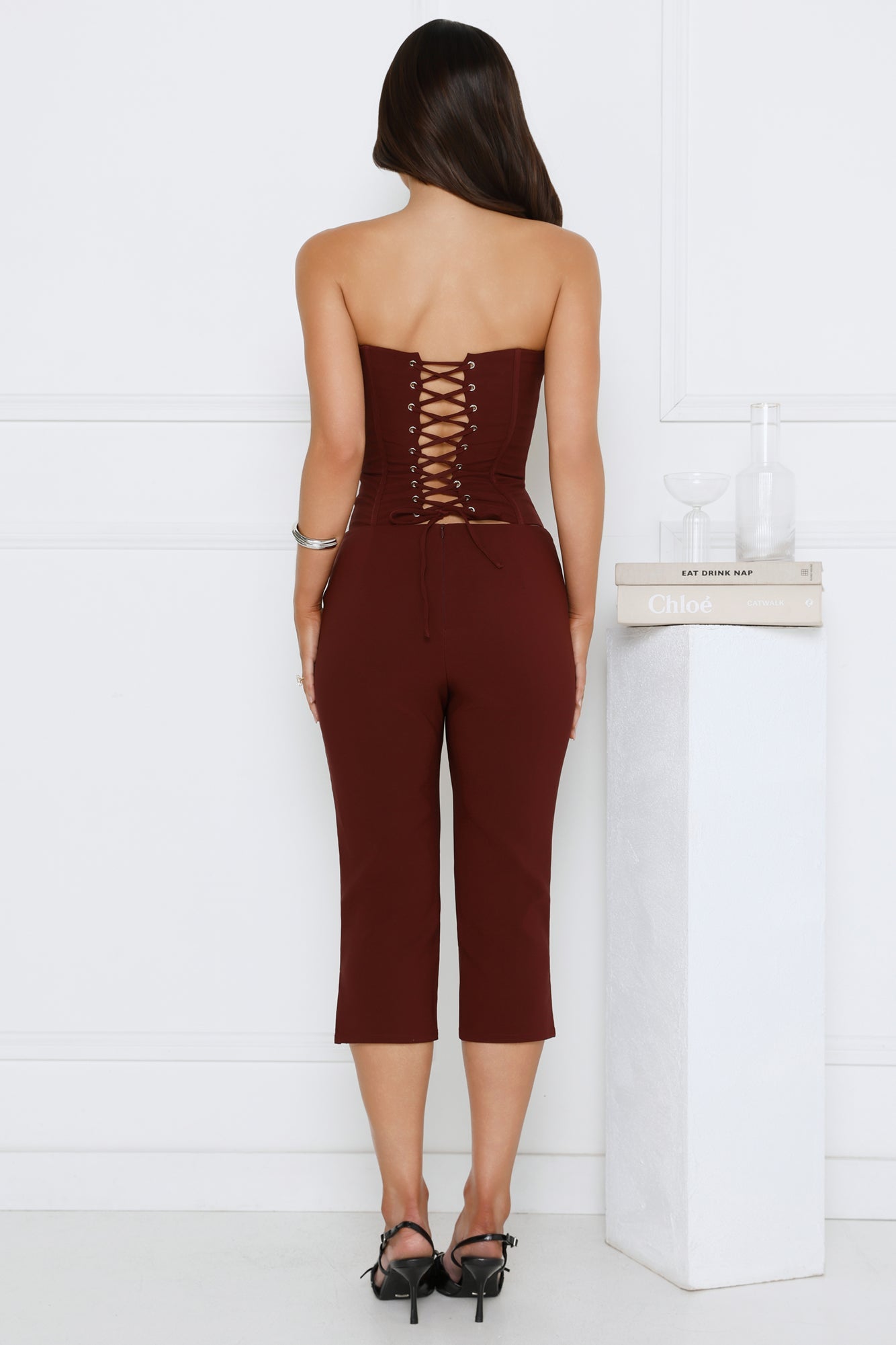 Gisele Bustier Bitter Chocolate