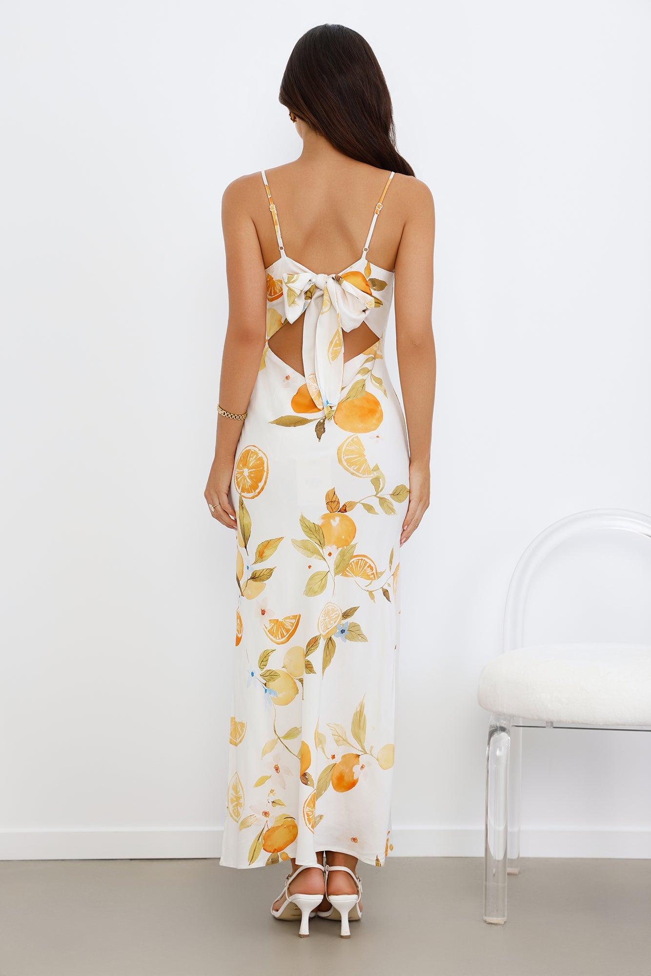 Lemonade Luxe Maxi Dress White