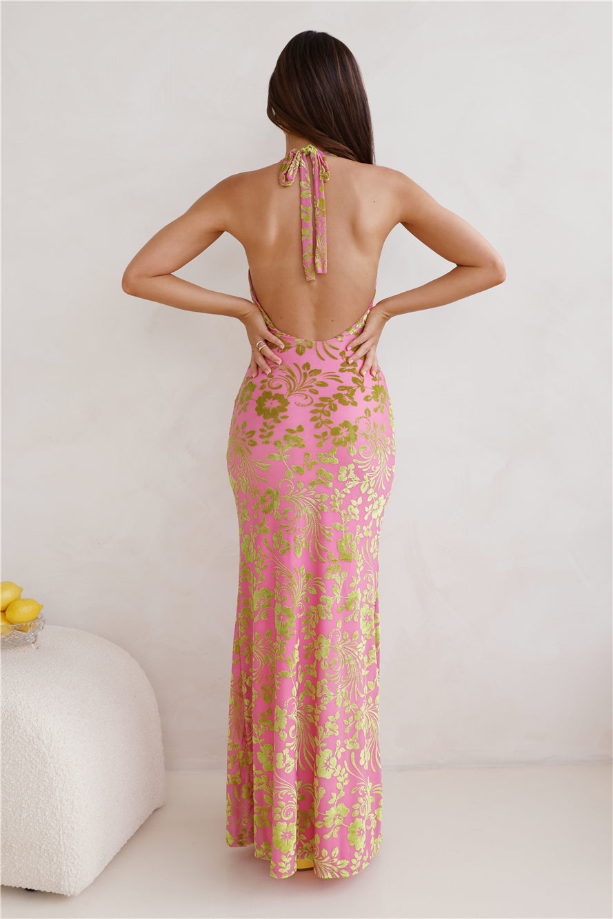 Pamalo Maxi Dress Pink