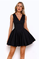 Hello Molly Charming Girl Mini Dress Black