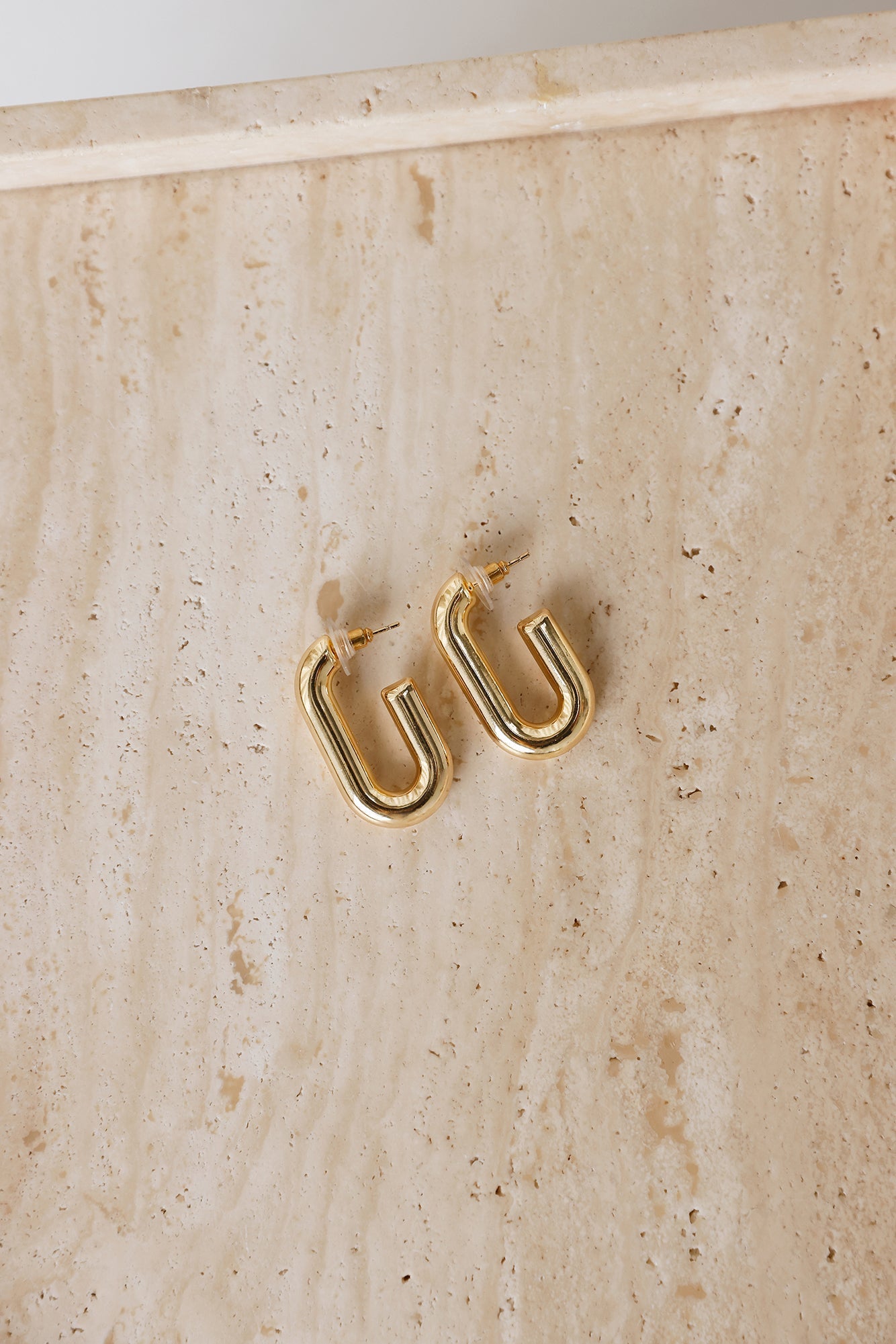 Coral Bliss Earrings Gold
