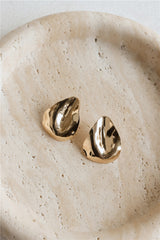 Diva Style Earrings Gold