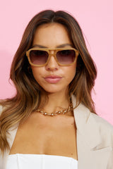 BANBÉ The Moss Sunglasses Sand Tort-Oat Fade