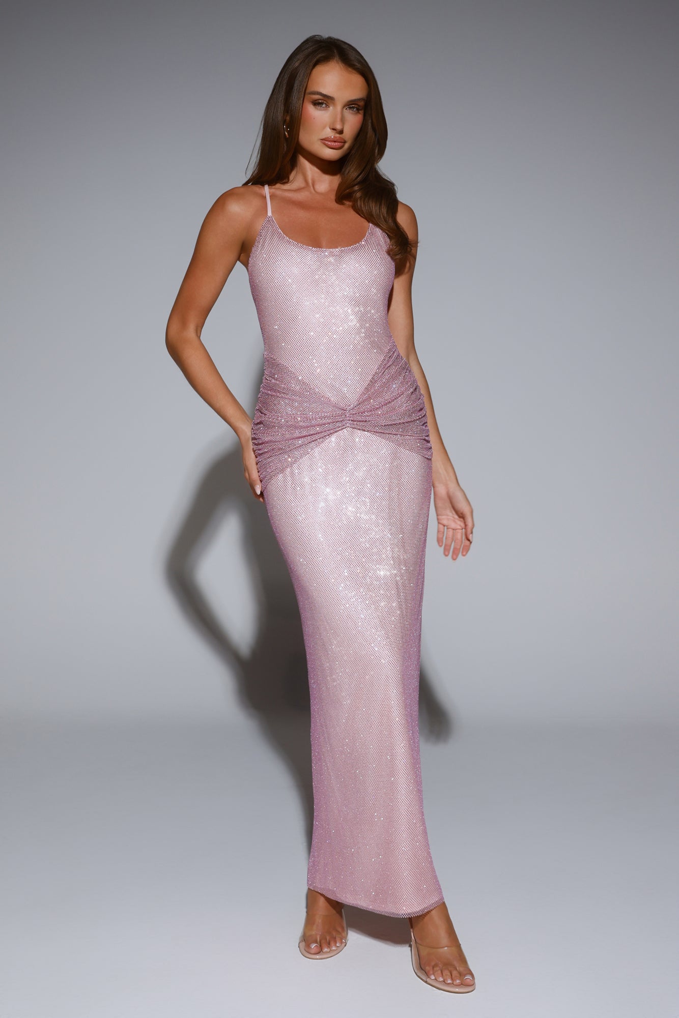 LUXE Exclusive Events Maxi Dress Pink