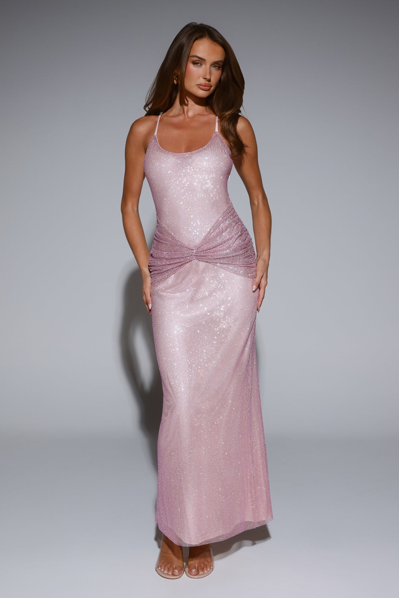 LUXE Exclusive Events Maxi Dress Pink