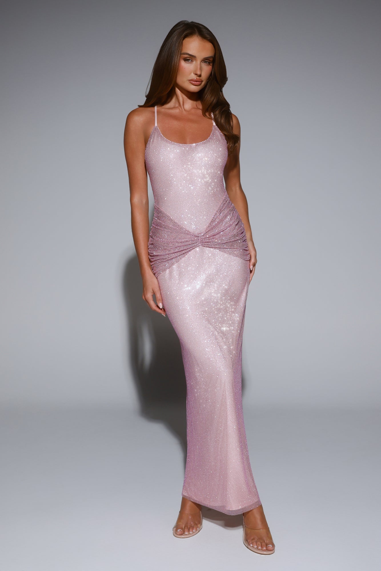 LUXE Exclusive Events Maxi Dress Pink
