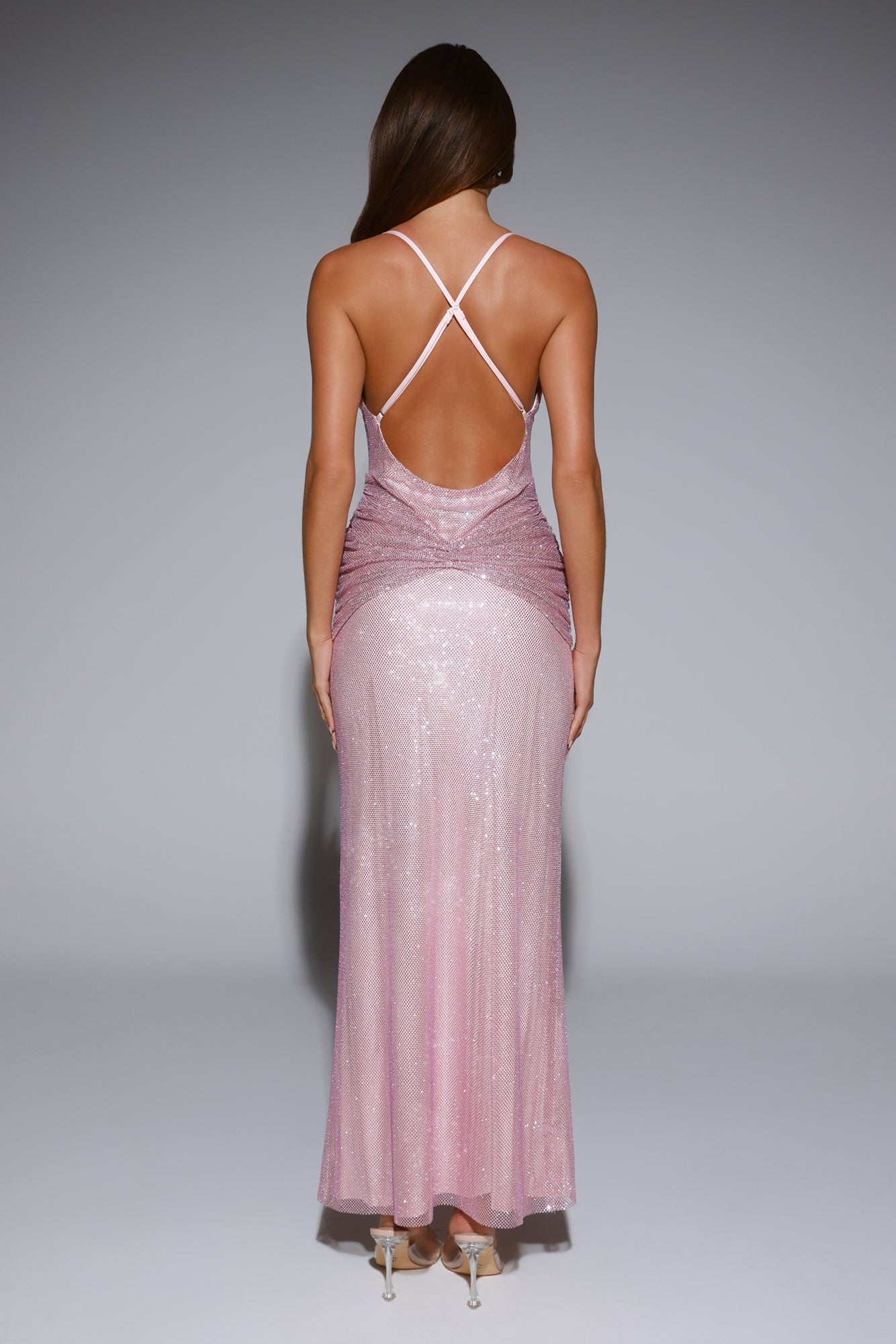 LUXE Exclusive Events Maxi Dress Pink