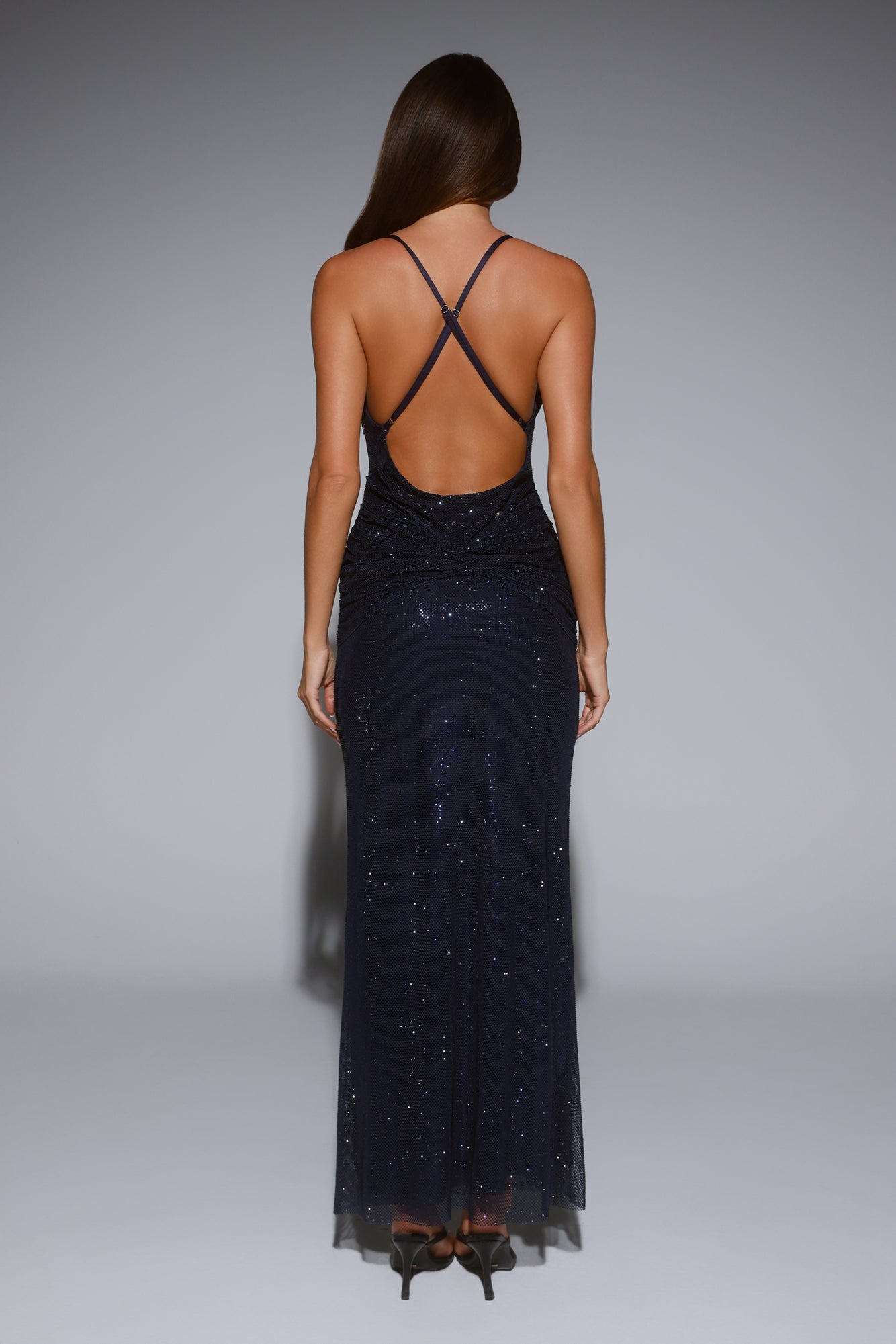 LUXE Exclusive Events Maxi Dress Navy