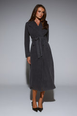 DNM Denim Trench Coat Charcoal