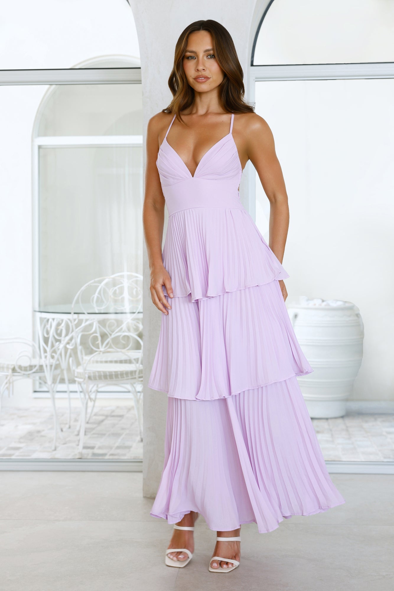 Fashionably Ever After Maxi Dress Lilac