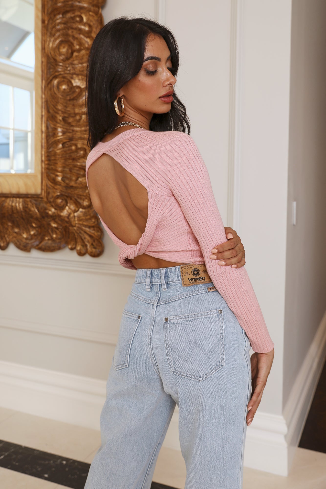 Fairy Floss Dreams Knit Top Pink