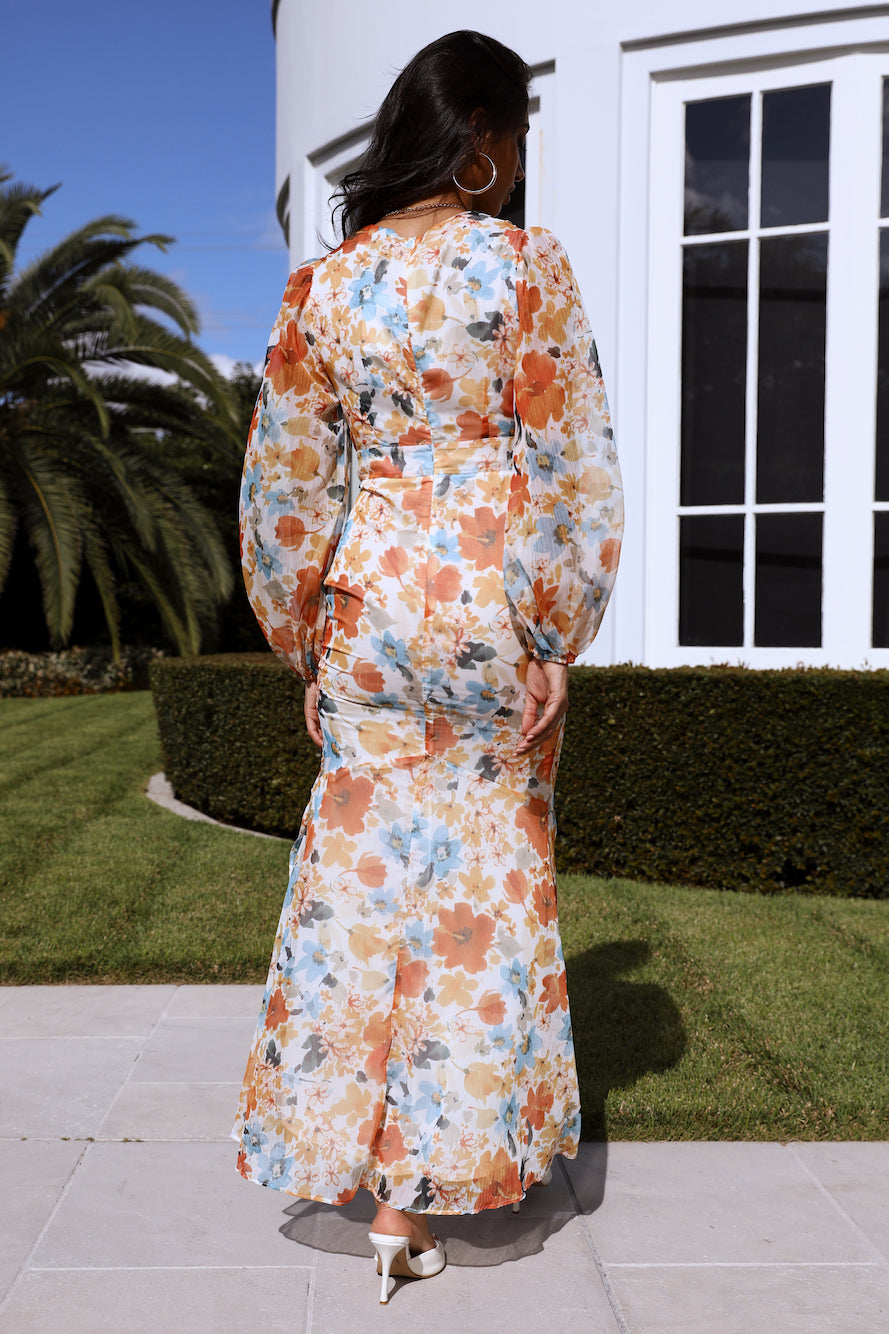 Painted Inspiration Maxi Dress Floral
