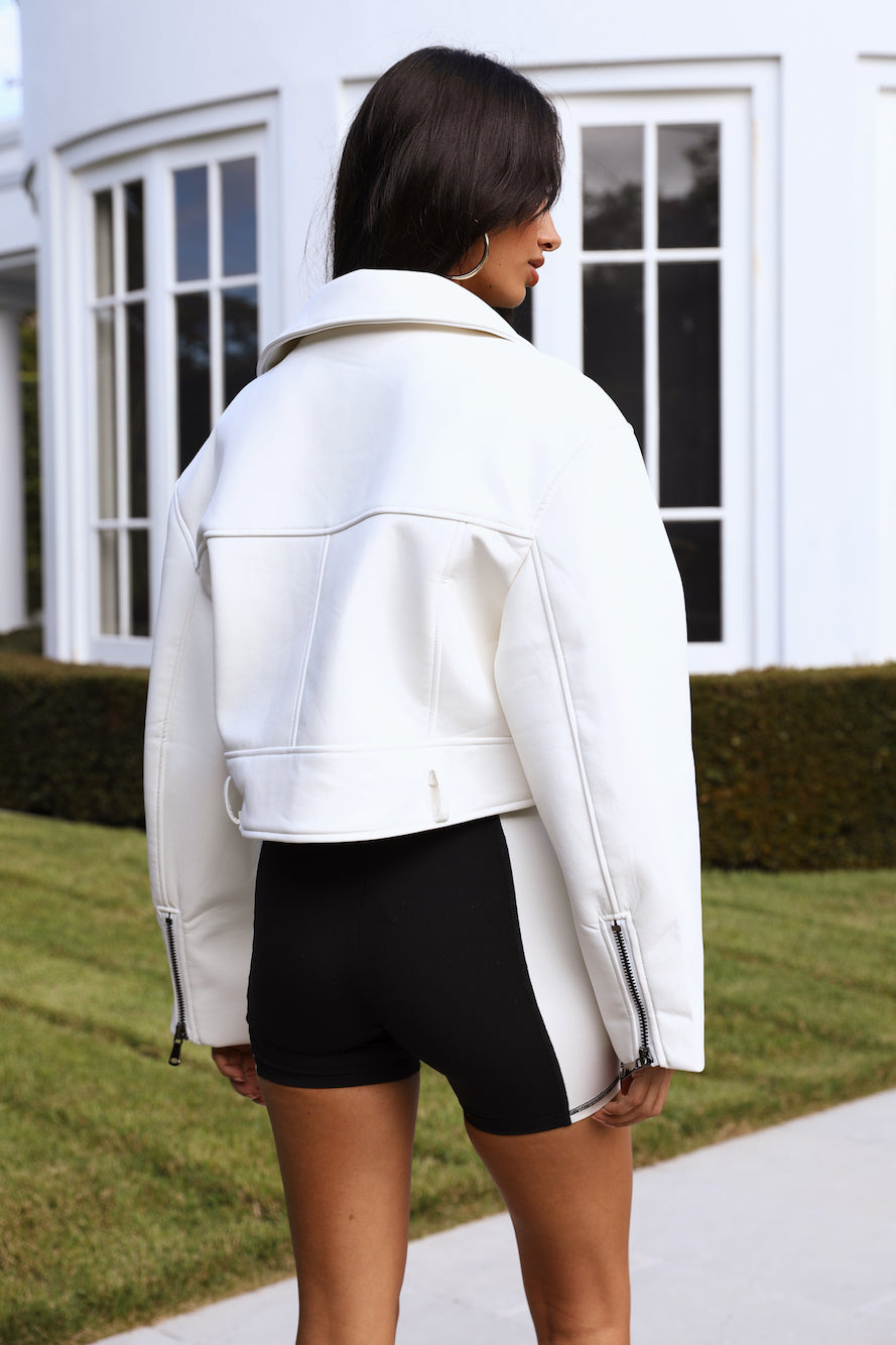 LIONESS Staten Island Jacket White