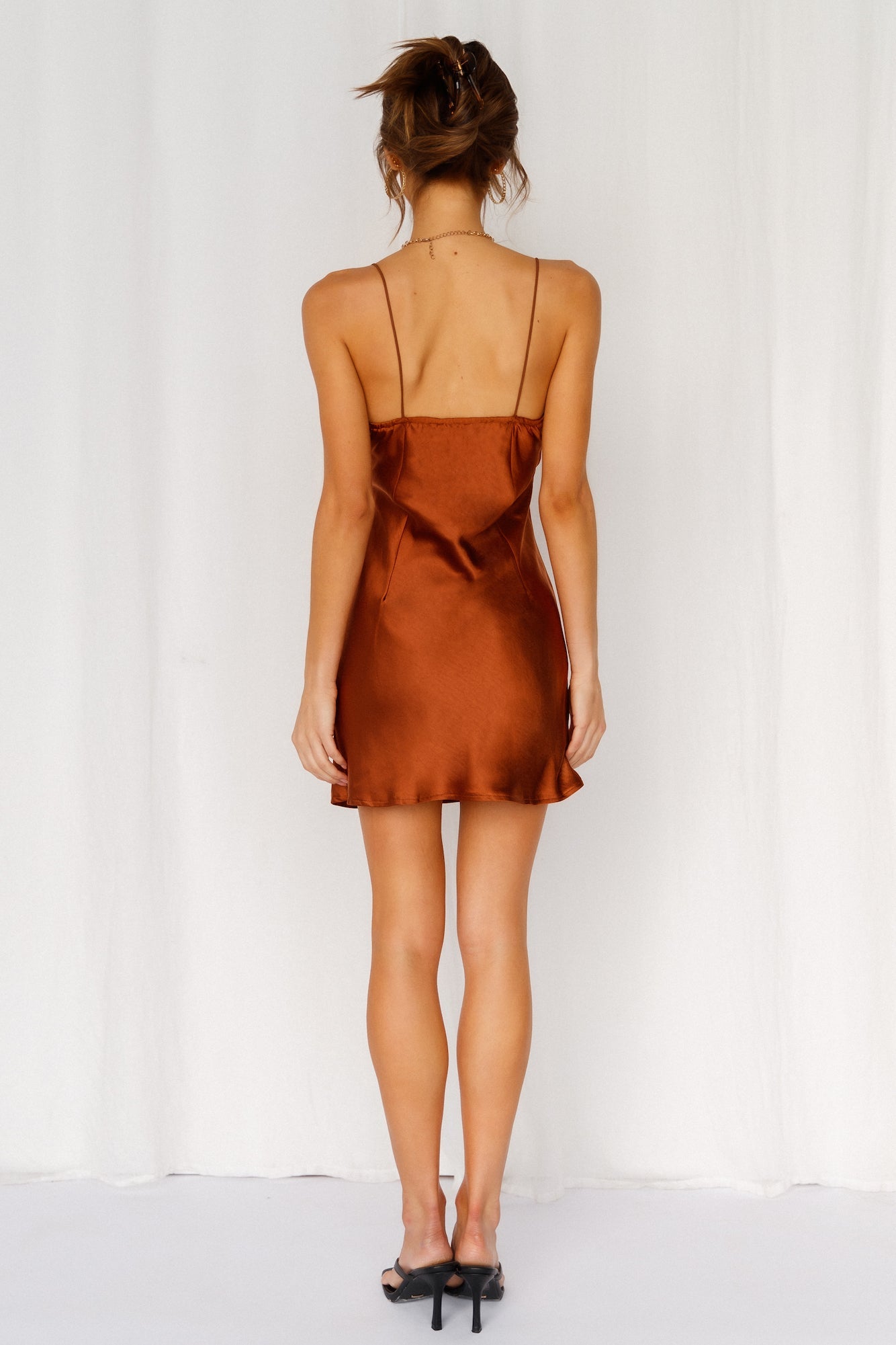 Domina Dress Coffee