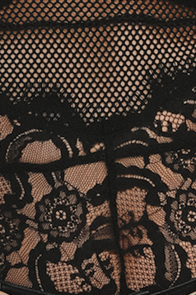 Passing By Bodysuit Black