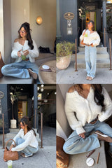 Ice Queen Knit Cardigan White