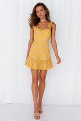 Forever Love Dress Yellow