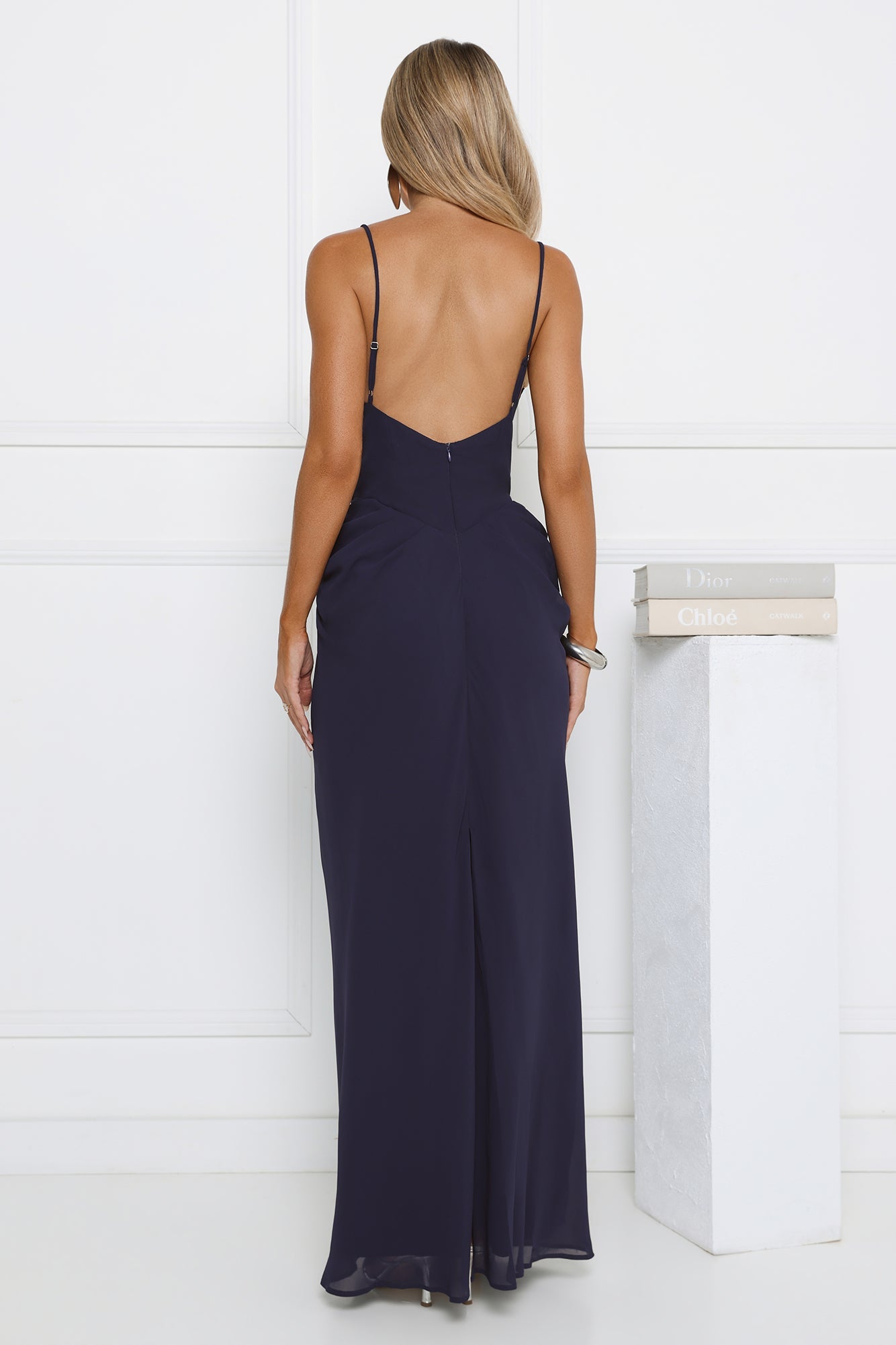 Invest In Yourself Maxi Dress Navy