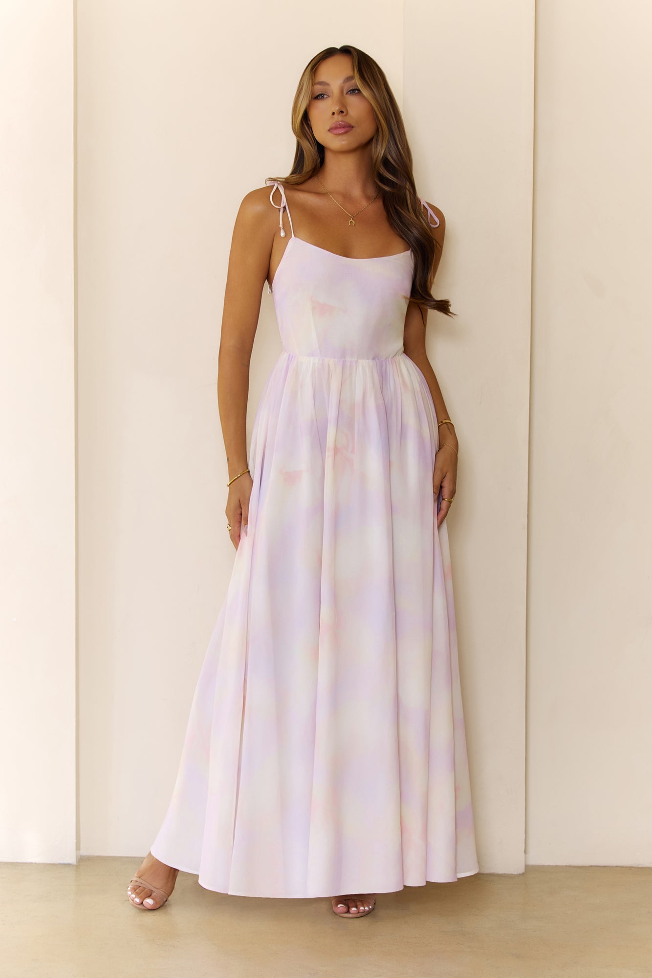 Little Bit Of Magic Maxi Dress Lilac