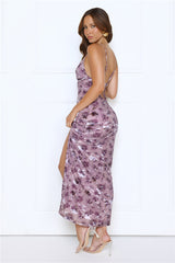 Dusk Darling Maxi Dress Plum