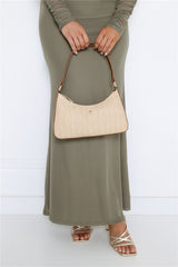 Josee Bag Natural Raffia Gold