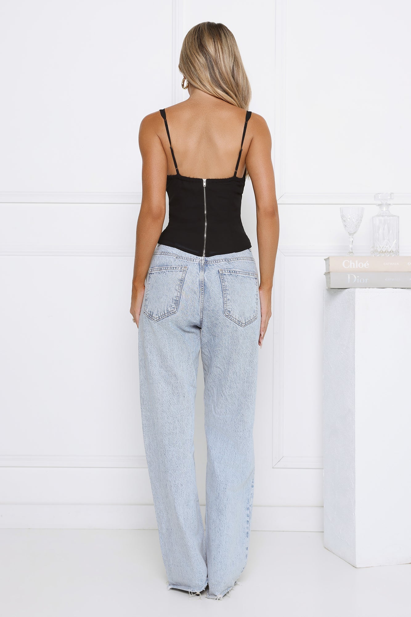 Lead Me To Love Top Black