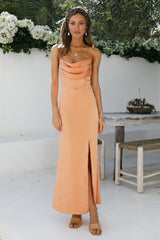 Golden Thoughts Maxi Dress Orange