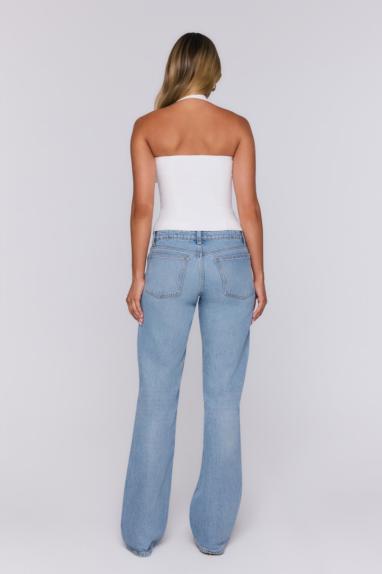 Good For You Halter Top White