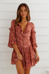 Gorgeous Girl Dress Rose