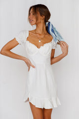 Im All I Need Dress White