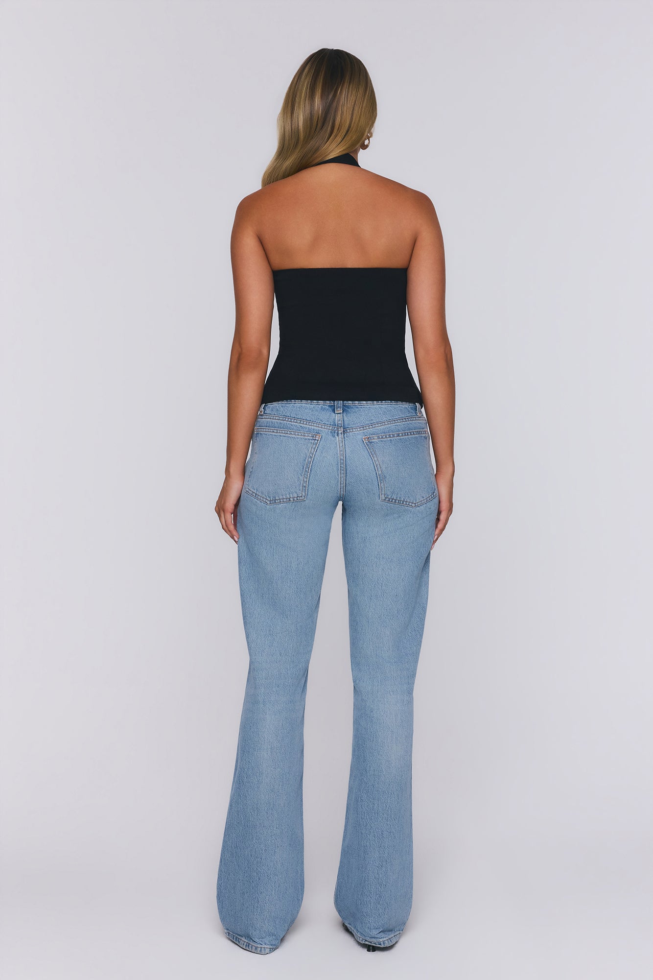 Good For You Halter Top Black