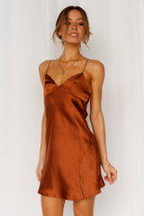 Domina Dress Coffee