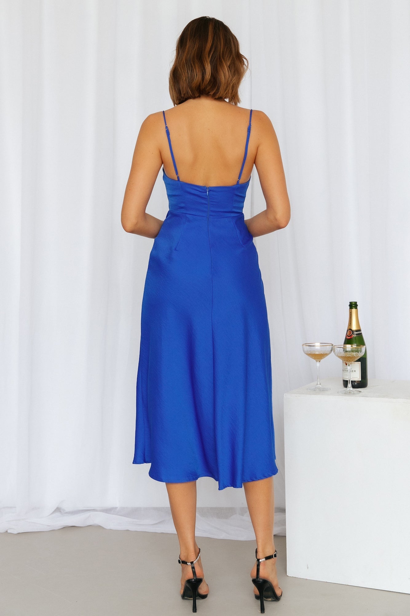 Family Secret Maxi Dress Royal Blue