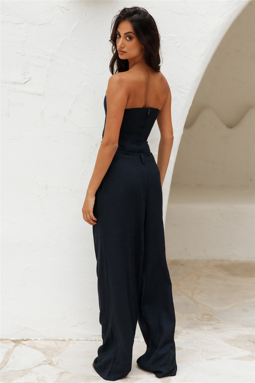 LIONESS Catalonia Tube Top Berkeley Blue
