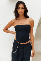 LIONESS Catalonia Tube Top Berkeley Blue