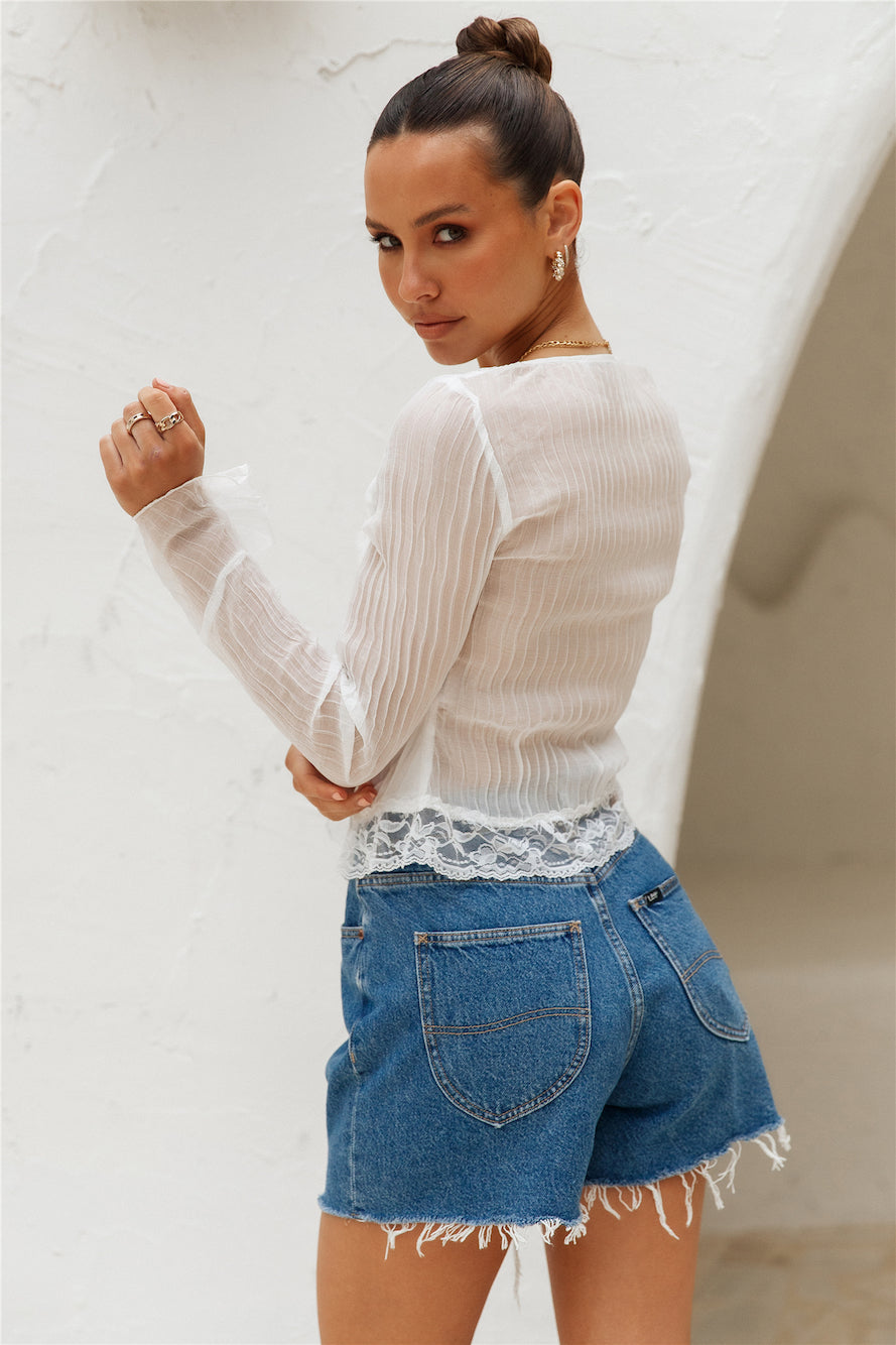 LEE High Relaxed Short Indigo Outsider