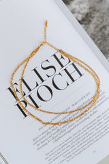 18K Gold Plated Luminescence Love Necklace Gold