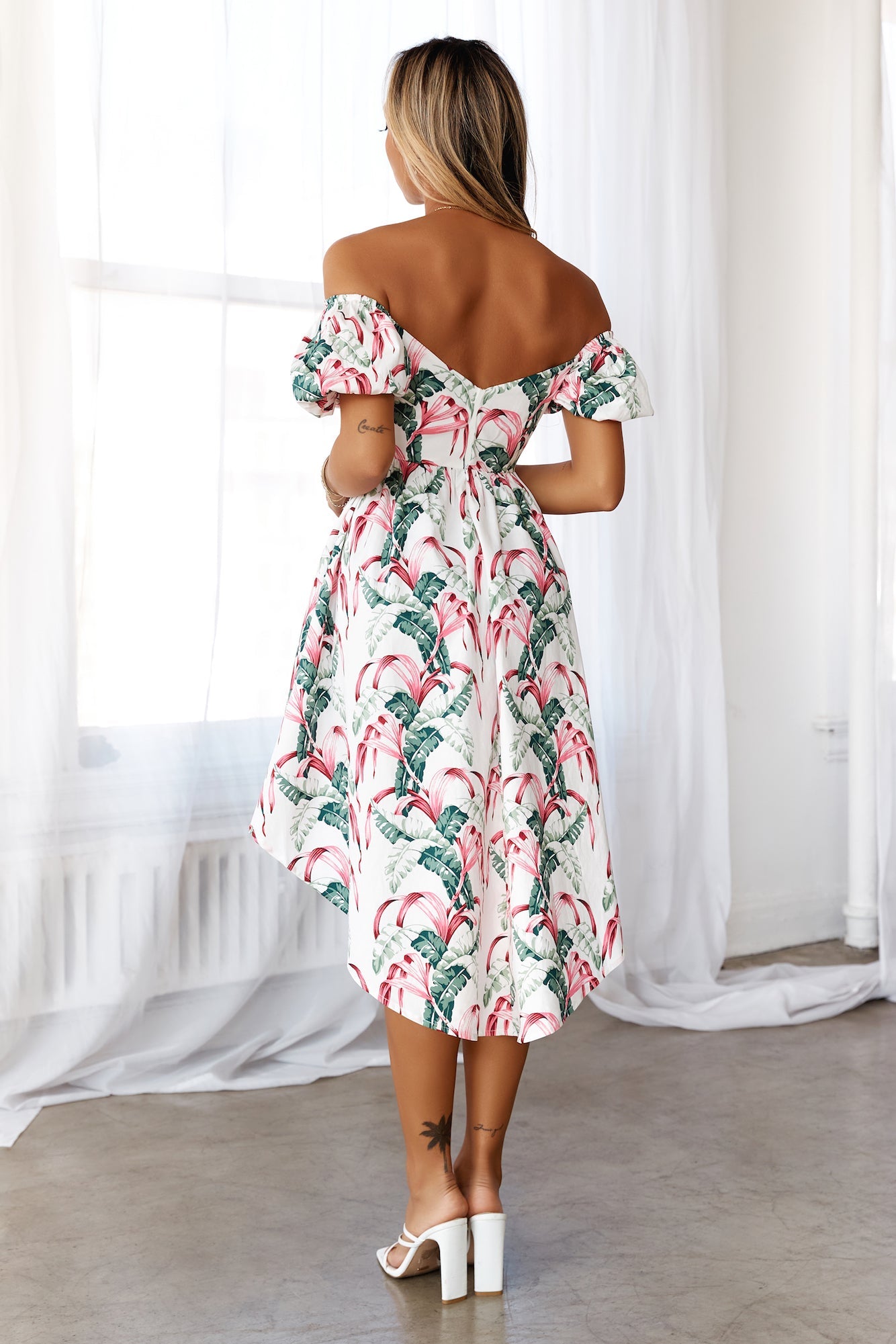 HELLO MOLLY Sweet As Sugar Midi Dress