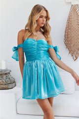 Lover To You Mini Dress Blue