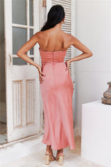Keeping It Real Maxi Dress Rose